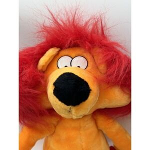 Animal Crackers Lyle Lion 1985 Plush Stuffed Animal 20" Tags Made in Korea